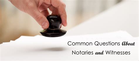 Notary FAQ - Ebony