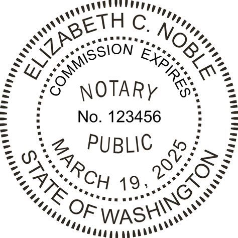 Notary Seals & Notary Stamps Notary Certificate Stamps