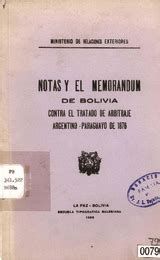 Notas y el memorandum de bolivia contra el tratado de arbitraje argentino paraguayo de 1876. - Crown pth 27 48 pallet jack manual.