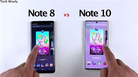 Note 8 vs note 10
