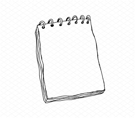 Note Pad Drawing