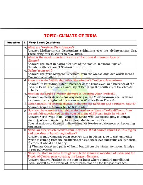 Note Taking Climate Answers