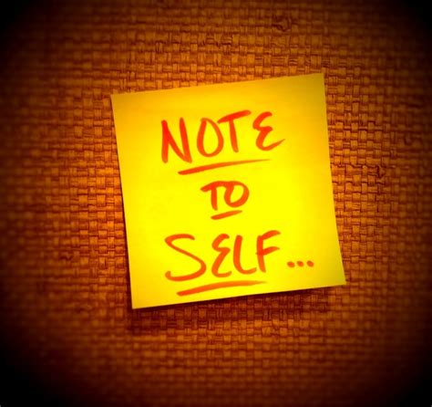 Note to Self Finding Balance