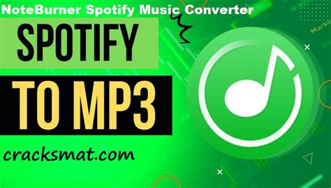 NoteBurner Spotify Music Converter 2.10 With Crack Download 