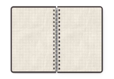 Notebook layout template