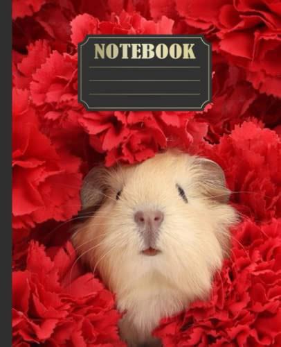 Read Online Notebook Cute Guinea Pigs Kissing  Lined Notebook Diary Track Log  Journal  Gift Idea For Boys Girls Teens Men Women 8X10 120 Pages By Cute Love Fluff