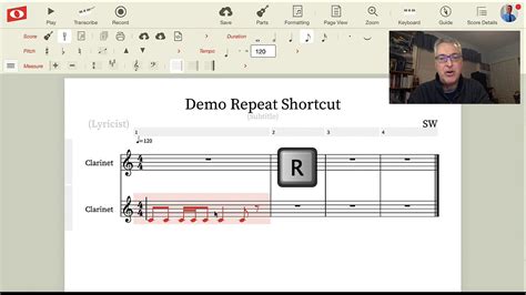 Noteflight REPEAT Shortcut - YouTube