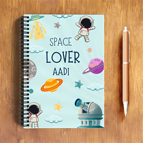 Notepad: Space theme notepad