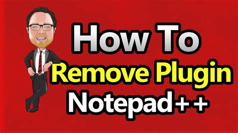 Notepad++ - Remove Plugin - YouTube