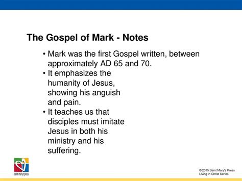 Notes On The Gospels