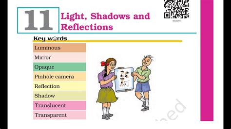 Notes of Ch 11 Light, Shadows and Reflections Class 6th Science