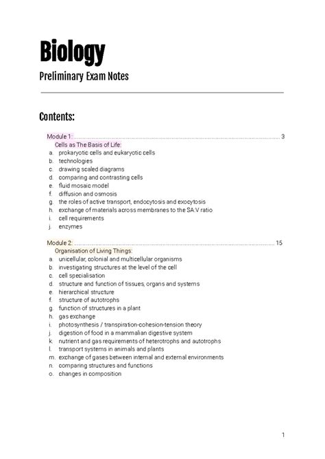 Notes of biology.  Strong Foundations.  These notes are simple, well-organized, ...