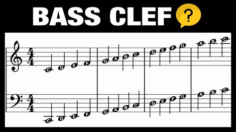 Notes on bass clef. Things To Know About Notes on bass clef. 
