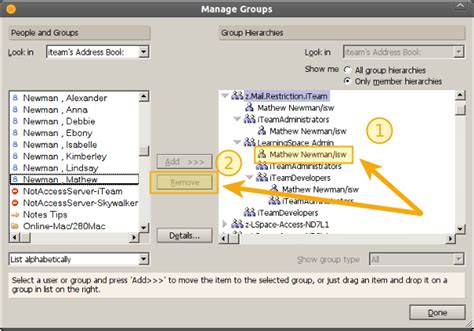 Notes on user administration - IBM