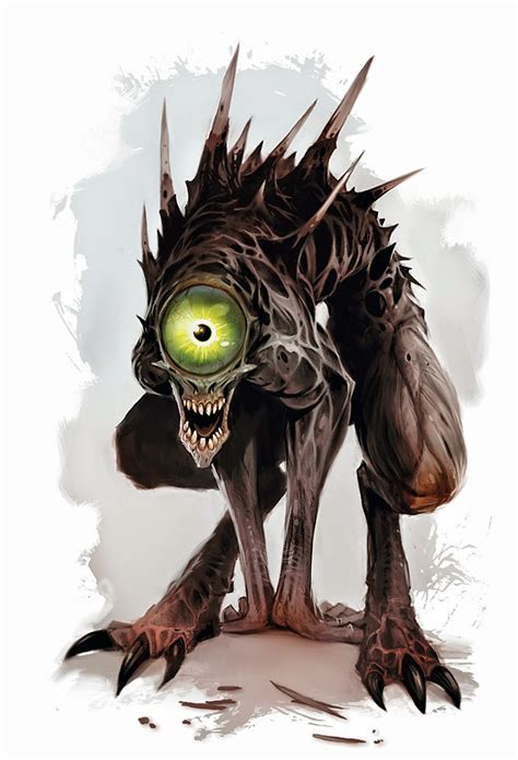 Nothic - Monstre Stat Block » Donjons & Dragons - D&D 5e - AideDD