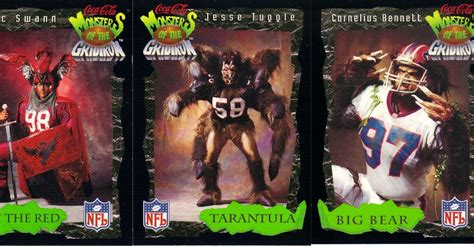 Nothing If Not Random 1994 CocaCola Monsters of the Gridiron