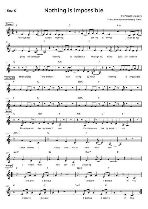 Nothing Is Impossible -