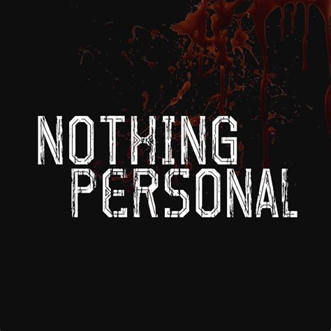 Nothing Personal official - Home Facebook