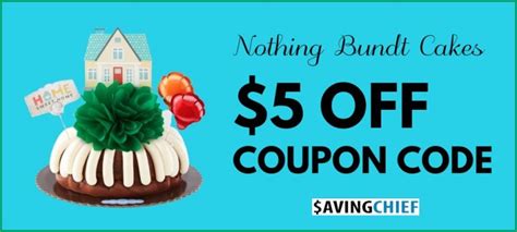 Never miss a deal from Nothing Bundt Cakes! We ar