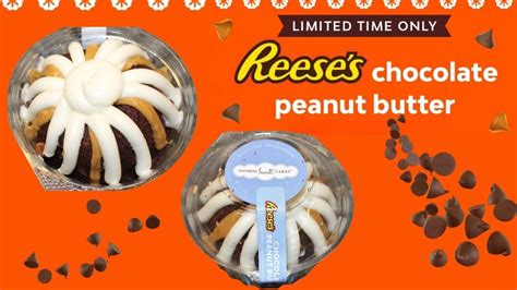The Reese’s chocolate peanut butter flavor will be available in various sizes, including bite-sized Bundtinis, personal-sized Bundtlets and larger 8- and 10-inch Bundt Cakes. The offering is part of a broader trend where food and confectionery brands collaborate to create innovative products, often combining popular flavors to capture the .... 