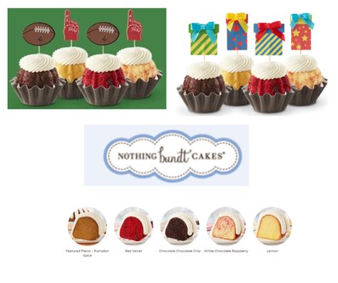 Nothing bundt cakes bogo. With the Nothing Bundt Cakes coupons, you might even score a free or discounted cake. Along with BOGO offers and birthday coupons, Nothing Bundt Cakes also has a Youth Reading Program for kids to earn a free Bundtlet just for tracking their reading time. We love deals that reward kids, like the Pizza Hut Book It! program. 