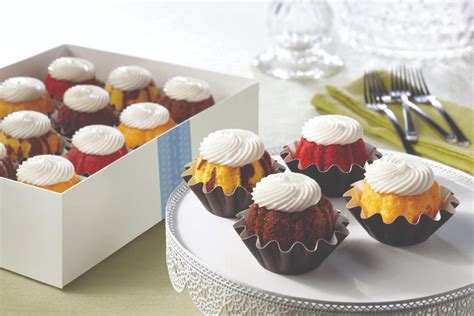  These individually-sized Bundt Cakes bring a touch of sweetness