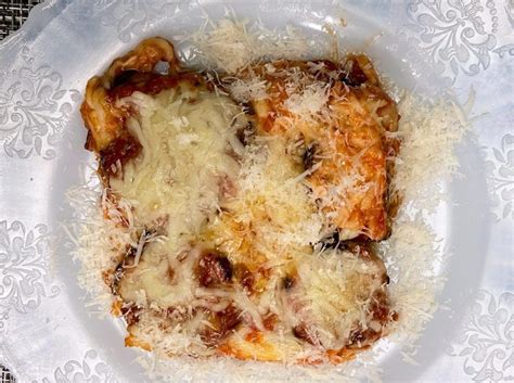 Nothing could be easier to make than Aunt Rosie’s Eggplant Parmesan