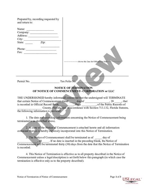 Notice of commencement. :: 2013 Florida Statutes - Justia …