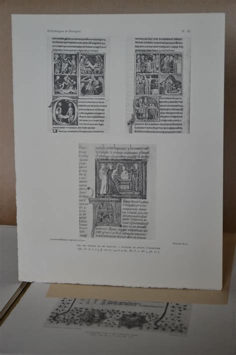 Notice sur quelques beaux manuscrits à peintures conservés en allemagne. - Gil blas de santillane, alain-rené lesage.