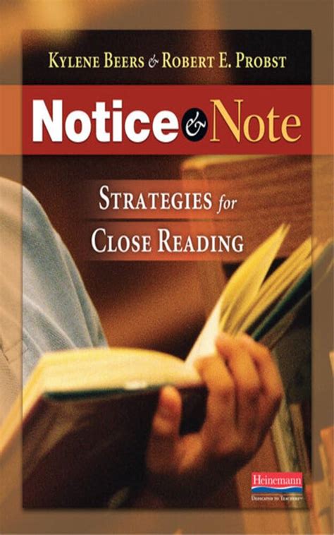 Download Notice  Note Strategies For Close Reading By G Kylene Beers