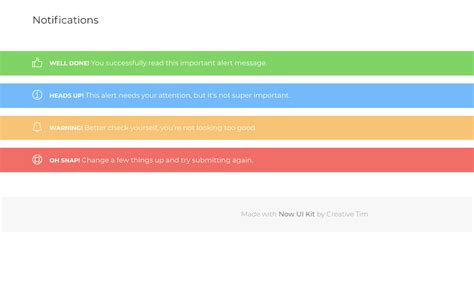 Notification Page Design HTML CSS SASS Bootstrap Kiran Workspace