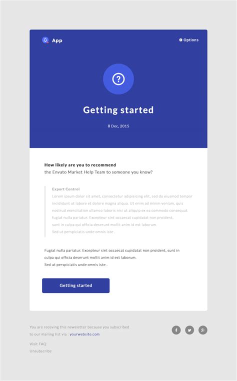 NotificationApp Responsive Notification Email HTML Templates