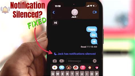 Notifications silenced iphone. Attention iPhone users: You may have recently sent an iMessage and seen a brief alert in the chat that your contact has silenced notifications, along with the option to notify them anyway. If you ... 