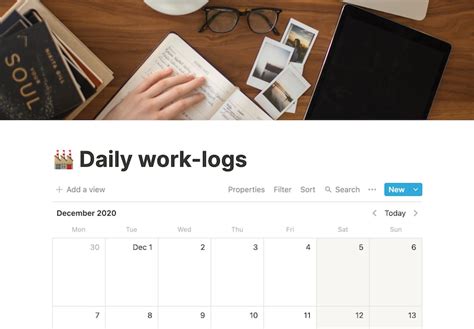 Notion Daily Worklog Template for Programmers QA Managers Etsy Australia