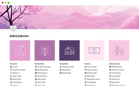 Notion Templates For Adhd