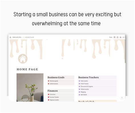 Notion Templates for Small Business - Etsy