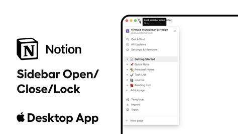 Notion lock sidebar open.  When I'm creating and working with inline databases I'm of...