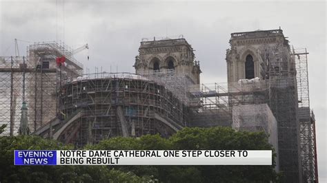 Notre Dame’s fire-ravaged roof rebuilt using medieval techniques