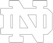 Notre Dame Logo Coloring Pages Coloring Pages