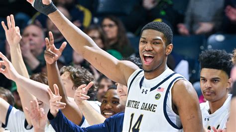 Notre dame mens basketball. Get the latest updates on Notre Dame men's basketball, including game previews, recaps, photos and analysis. Find out how the Irish are doing in the ACC and … 