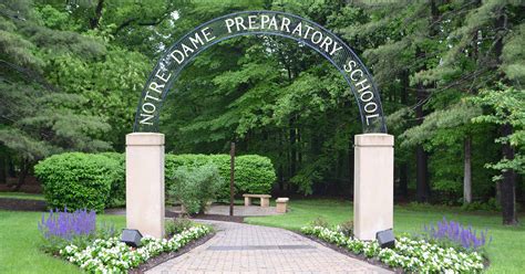 Notre dame preparatory. Notre Dame Preparatory does not discriminate on the basis of race, color, national or ethnic origin in admissions or in the administration of our educational policies or other school administered programs. 