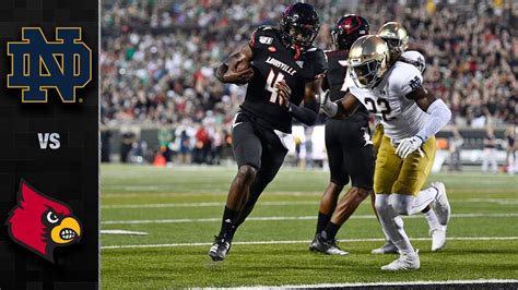 Notre dame vs louisville. Oct 7, 2023 · Notre Dame vs. Louisville game odds. Courtesy of SI Sportsbook. Line: Notre Dame -6.5 Total: 53.5 points Moneyline: ND -250 | UL +188 FPI pick: Notre Dame 70.5% to win 