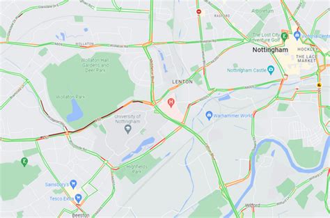 Nottingham traffic accident today live map.  Check conditions on bridge and...