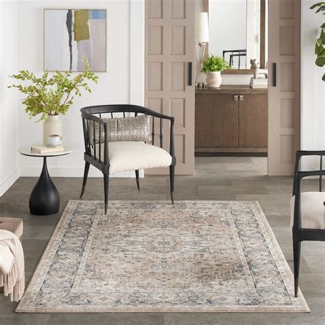 Nourison Concerto Traditional Persian Medallion Area Rug - Houzz