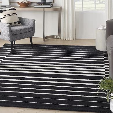 Nourison Modern Edge Variegated Stripe Indoor Area Rug