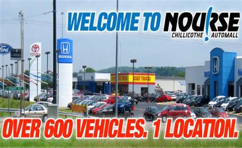 Nourse chillicothe automall. Nourse Chillicothe Ford Lincoln 423 North Bridge Street Directions Chillicothe, OH 45601. Sales: 740-207-4199; Service: (740) 773-7913; Parts: (740) 773-7913; Home ... 