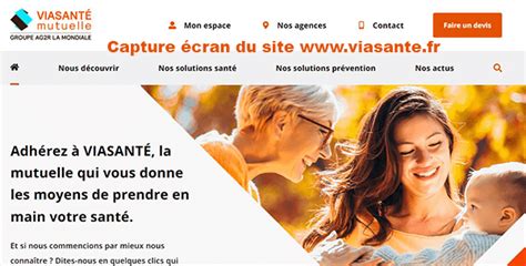 Nous contacter VIASANTÉ Mutuelle