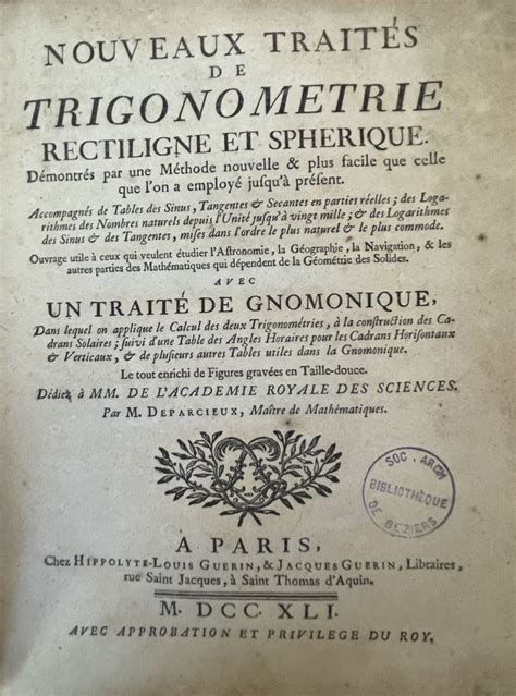 Nouveaux traités de trigonométrie rectiligne et spherique. - Panasonic blu ray manual dmp bdt220.