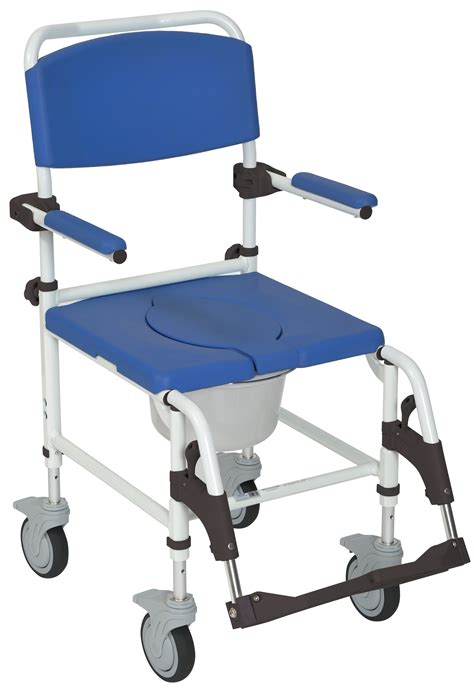 Nova Shower Commode Chair with Wheels - Mobility Masters