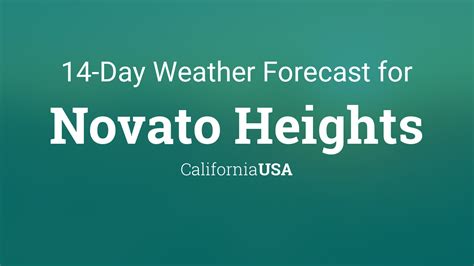 Novato Weather Forecast